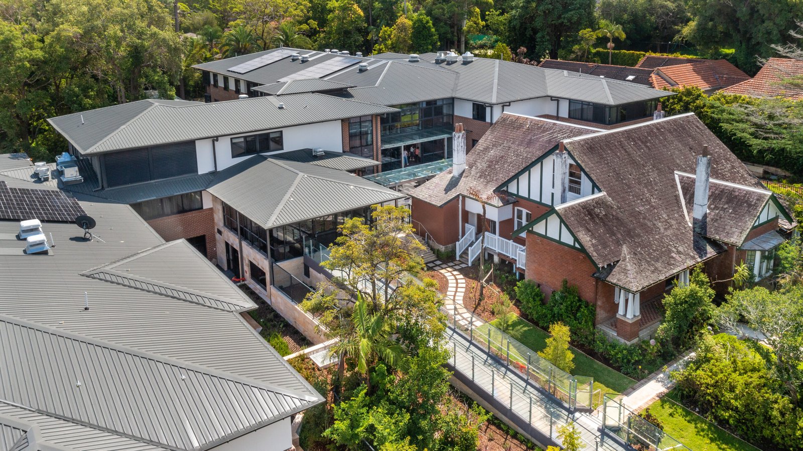 Aerial view of Huang Ying Jung Nursing Home at Gordon