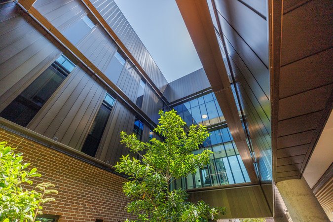 Courtyard at Ipswich Hospital Acute Mental Health Unit