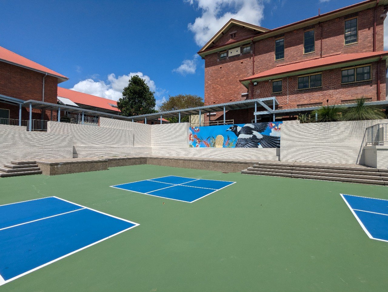 Murwillumbah High School upgraded quadrangle