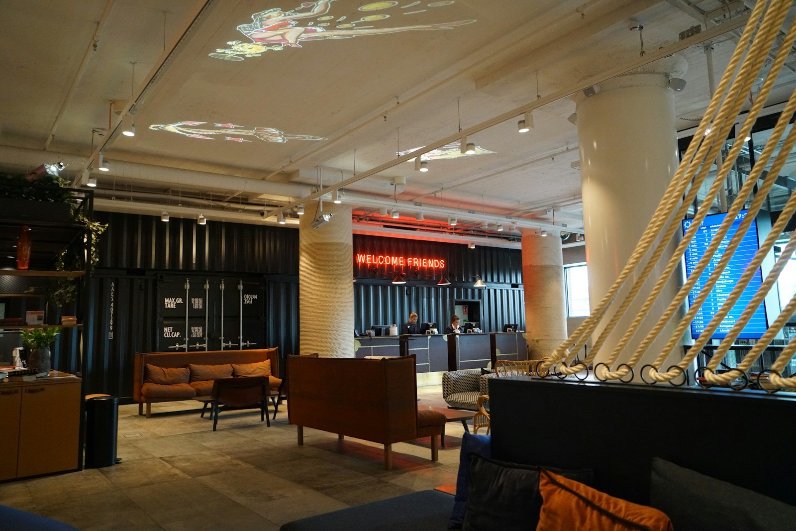 Representative image: empty hotel lobby
