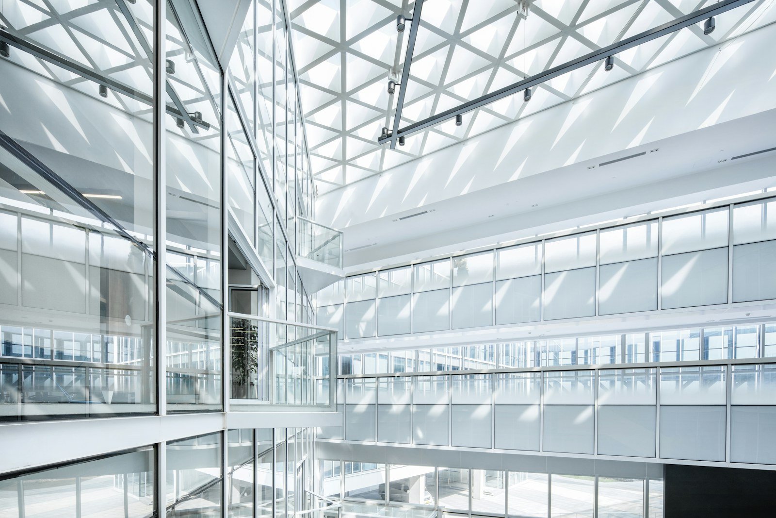 Representative image: clear glass building interior during daytime